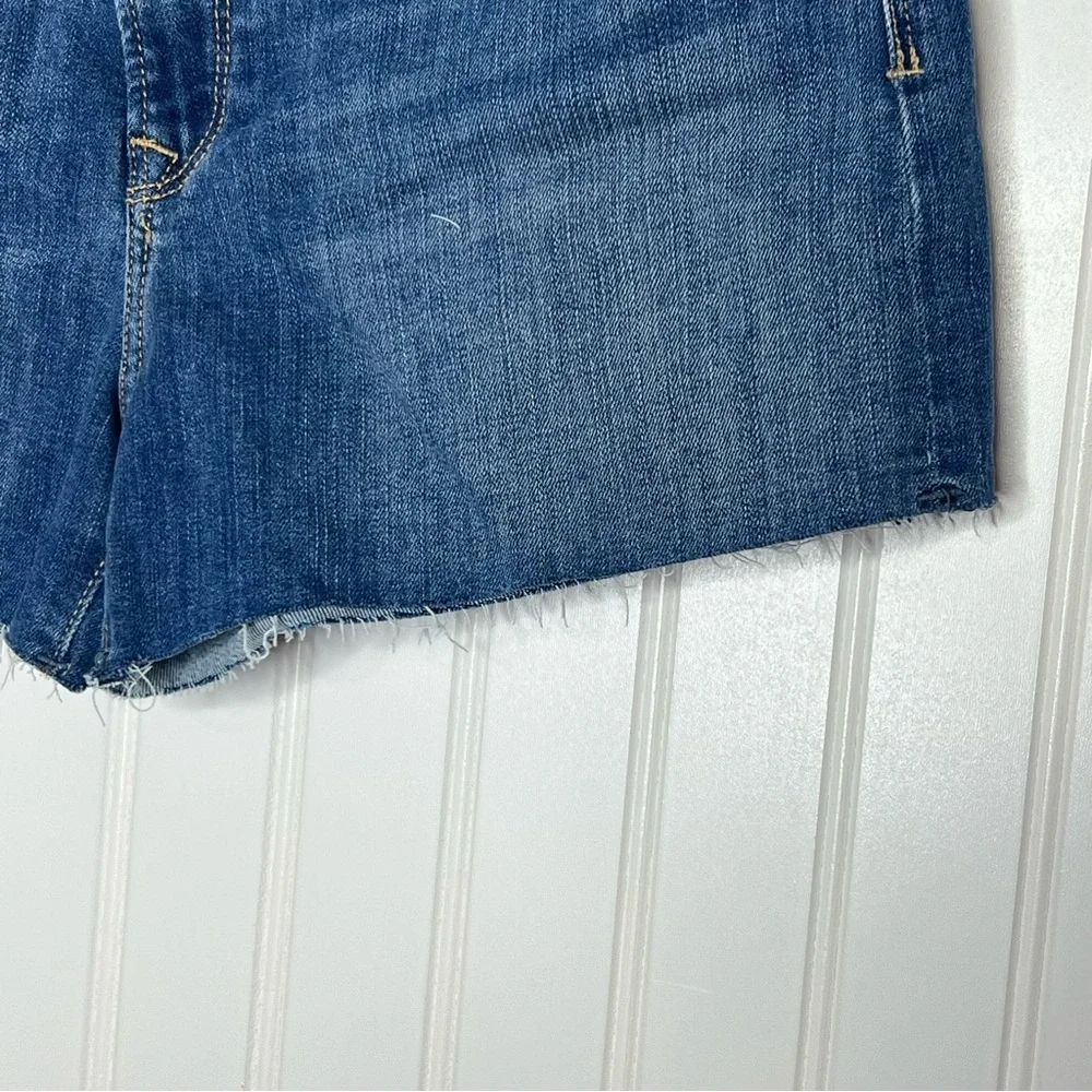 Mavi Jeans Raw Hem Denim Shorts Size 26